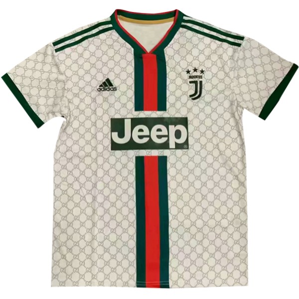 Camiseta Juventus 2019-2020 Blanco Verde